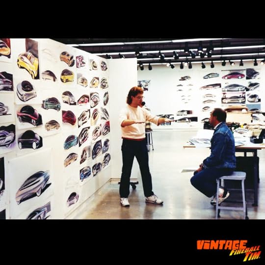 Automotive Pop Culture Movie and TV Car Art by Fireball Tim Garage