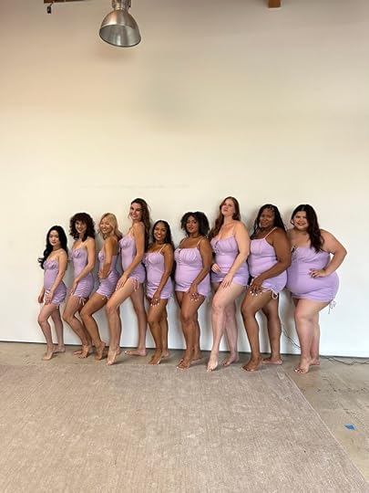 popflex try-on crew sunshine swim dress group photo