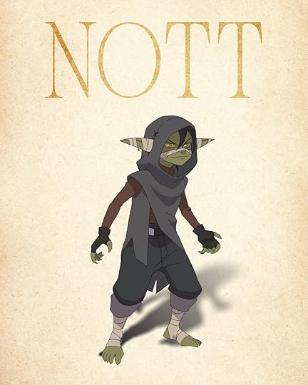 A character poster for The Mighty Nein