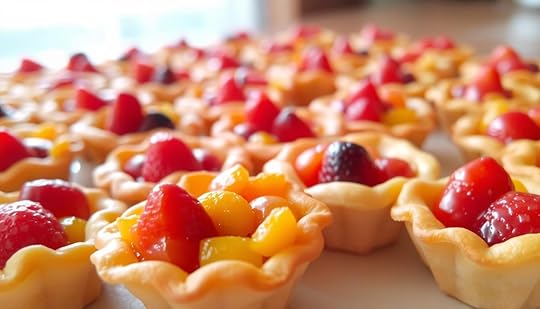 Pie Buah Krimi Segar, Mungil Tapi Ngena Banget