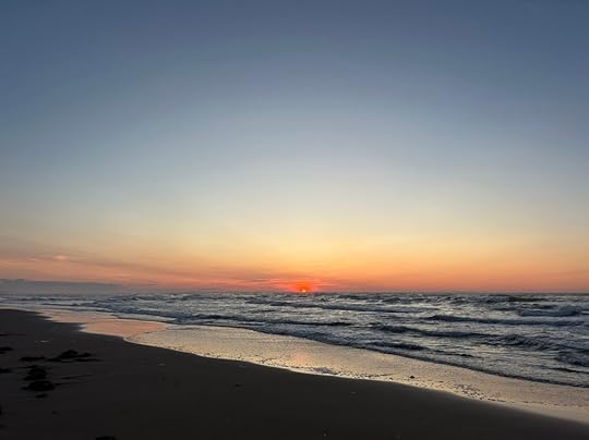 Lakeside Beach at sunset