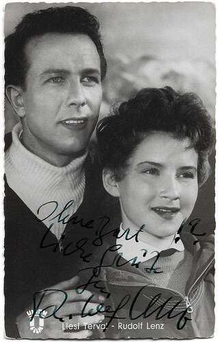 Liesl Terval and Rudolf Lenz in Liebe, Schnee und Sonnenschein (1956)