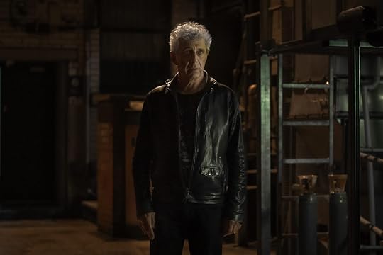 Eric Bogosian at night in an alley on Talamasca: The Secret Order