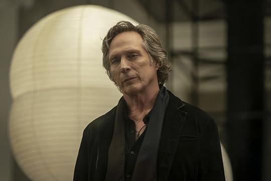 William Fitchner looking real cool and stylish in a scarf on Talamasca: The Secret Order