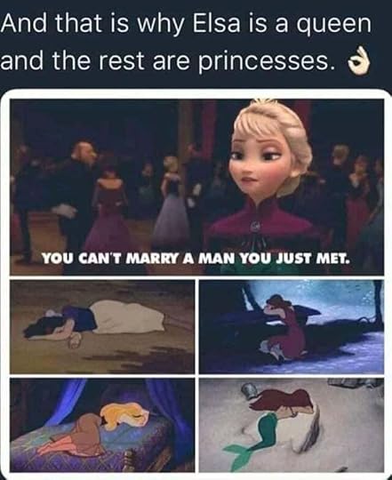Be like Elsa meme