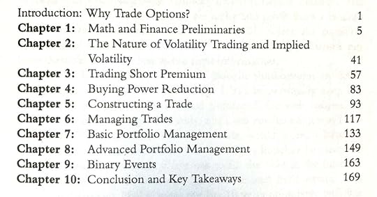 The Unlucky Investor’s Guide to Options Trading Book Chapters