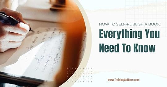 how to self-publish a book