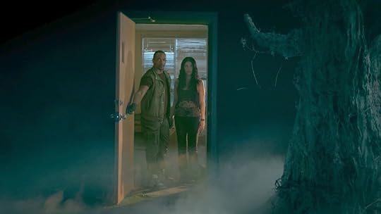 John and Quiet open a spooky door in twisted metal season two trailer