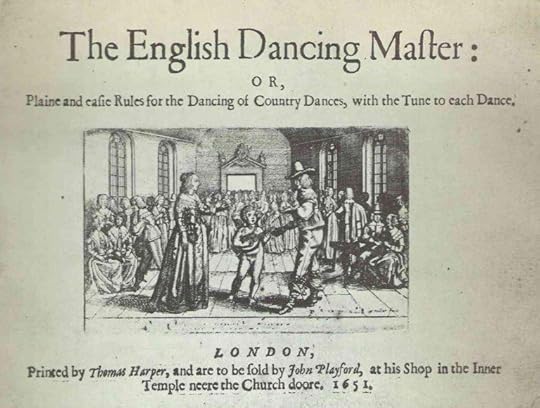 Front piece of the 1st Edition of John Playford, The English Dancing Master, London, 1651