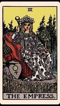 The Empress (Upright) | Tarot Card