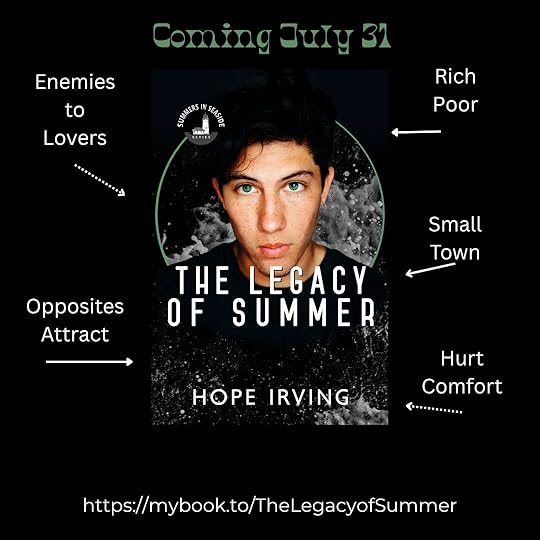 The Legacy of Summer Cover Reveal Teaser