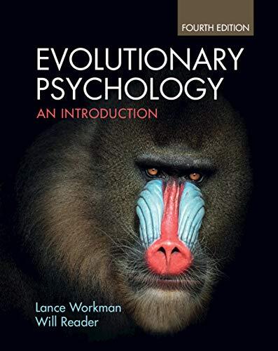 evolutionary psychology an introduction book cover