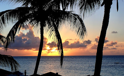 Sunset Shoal Bay East Anguilla Caribbean