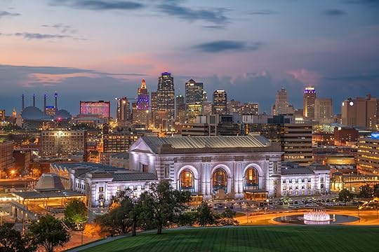 kansas scity MO at dusk