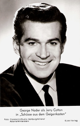 George Nader as Jerry Cotton