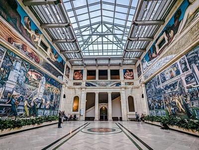 Detroit Institute of Arts Diego Rivera mural