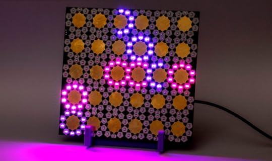 Luminary Geometry: LED Period-Tracking Lunar Calendar