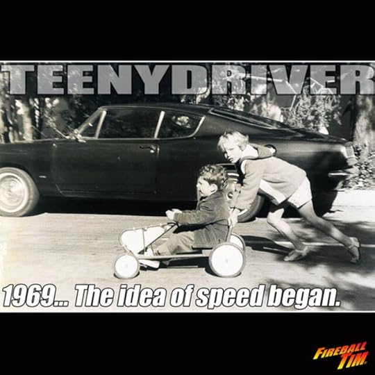 Automotive Pop Culture Movie and TV Car Art by Fireball Tim Garage