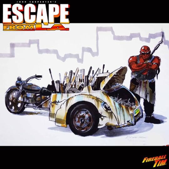 Automotive Pop Culture Movie and TV Car Art by Fireball Tim Garage