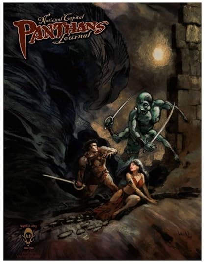 Cover is by Mark Wheatley. It shows a 4 armed aliens holding two swords, in a dungeon, fighting John Carter and Dejah Thoris.