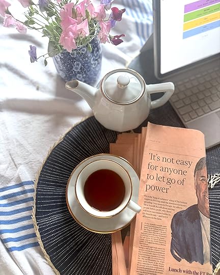 Morningteasweetpeasipad