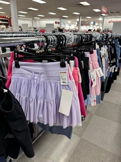 popflex pirouette skort dupe stolen design at tjmaxx