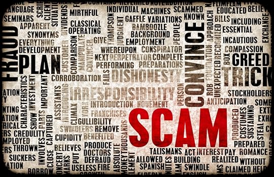 Header image: Word cloud with SCAM in large red letters (Credit: kentoh / Shutterstock.com)
