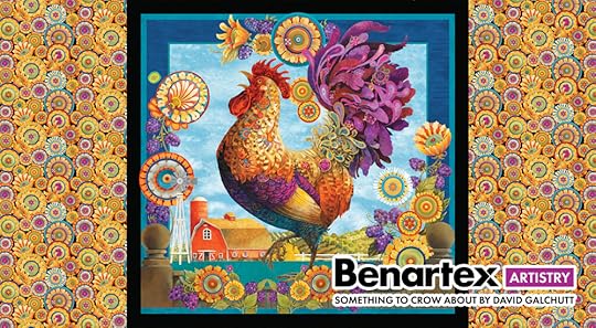 Something To Crow About Fabric by the Yard available at ShopNZP.com from Nancy Zieman Productions