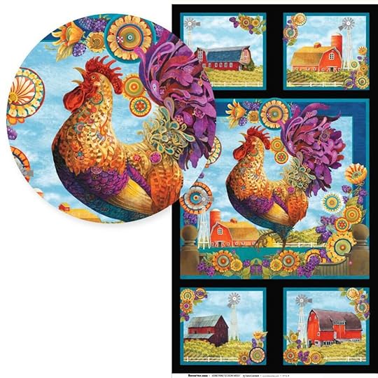 Something To Crow About Fabric by the Yard available at ShopNZP.com from Nancy Zieman Productions