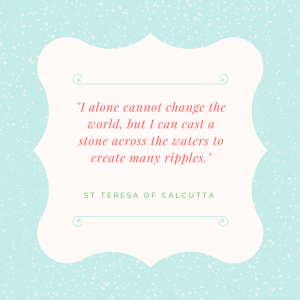 I alone cannot change the Worl