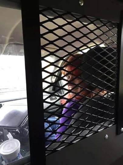 AJ is a hands-on writer, doing research & police ride-alongs to write accurate thrillers