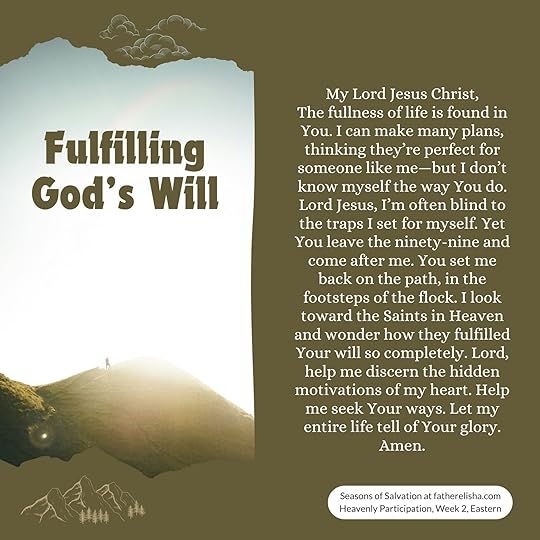 Fulfilling God’s Will