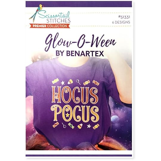 Glow-O-Ween Embroidery Design Collection USB available at ShopNZP.com from Nancy Zieman Productions