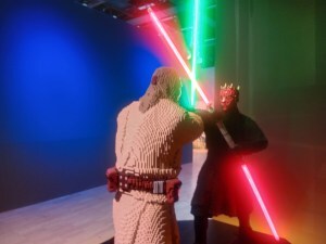 Lego Qui Gon and Darth Maul