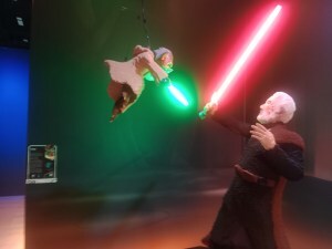 Lego Yoda and Count Dooku