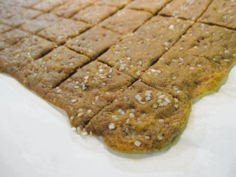 Bready or Not: Super Easy Sourdough Discard Crackers 