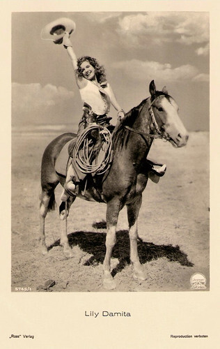 Lily Damita in Fighting Caravans (1931)