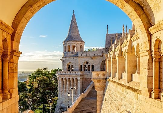 new american flights - Fisherman Bastion at sunrise
