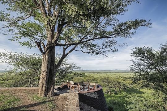 serengeti explorer camp tanzania - overlooking the bush