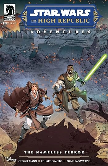 Cover for the Star Wars: The High Republic Adventures comic The Nameless Terror.