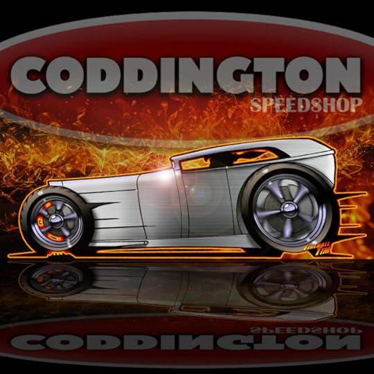 Coddington Automotive Pop Culture Movie and TV Car Art by Fireball Tim Garage
