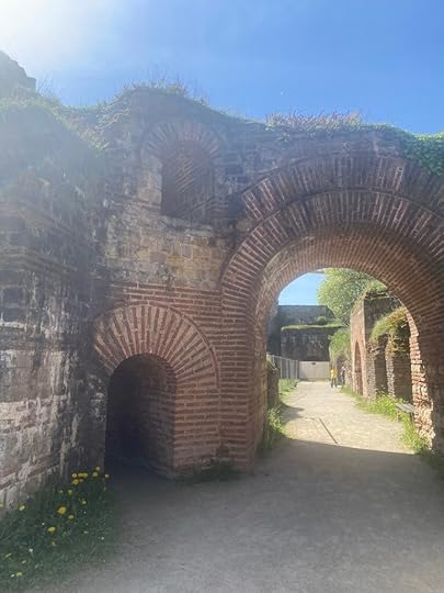 Above the Roman Baths in Trier