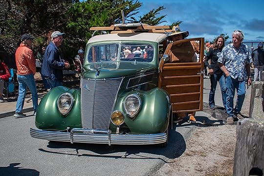 David Rivas' 1937 Ford. (Arianna Nalbach - Monterey Herald)