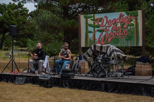 The Woodies in the Woods featured classic woodies, live music, food and a beer garden - including a themed lager by Other Brother Beer Co. (Arianna Nalbach - Monterey Herald)