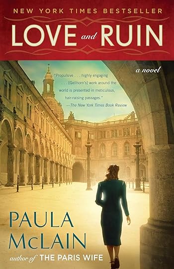 Love and Ruin cover of a woman in Venice in 1937