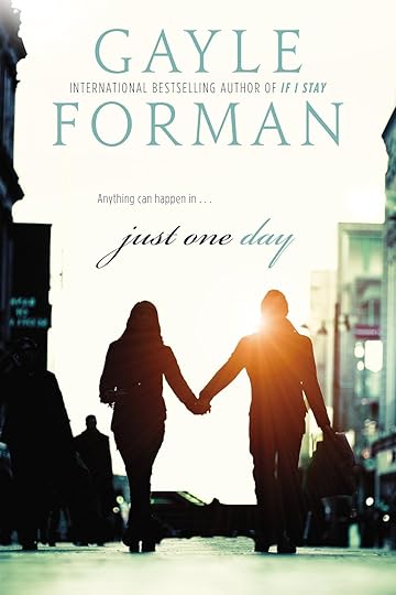 Just One Day cover of a couple walking into the sunset