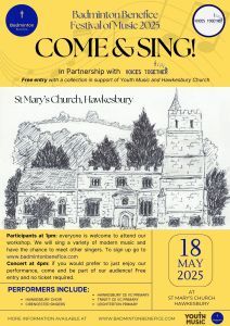 poster for St Mary's Hawkesbury event