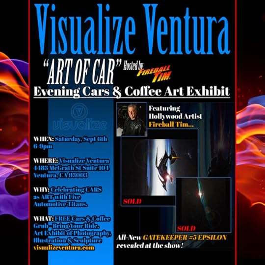 Automotive Pop Culture Movie and TV Car Art by Fireball Tim Garage