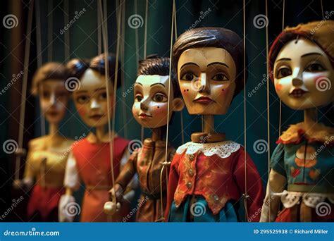 Traditional European Marionette Puppets Wearing Historical Costumes ...