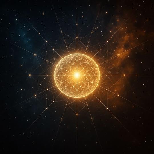 A digital illustration representing the quantum field, aligned with the concept of energetic abundance.